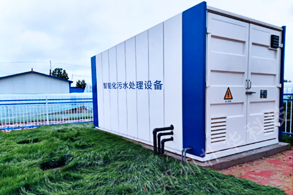 中牟某農村生活污水一體化污水處理設備項目安裝完成